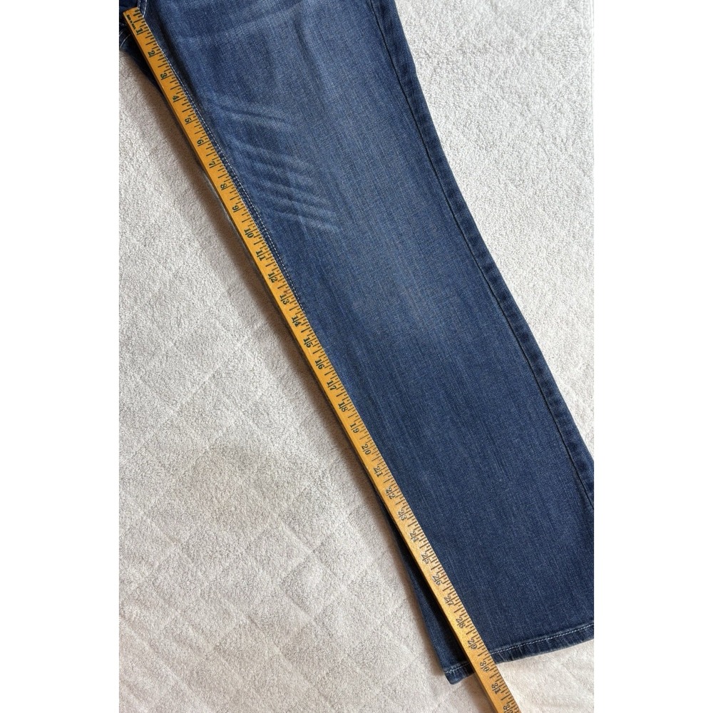 Ariat Women's Real Arrow MR Bootcut Jeans 31 S Mid Rise Stretch Blue Denim -2245 - Picture 7 of 9